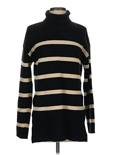 Pre-owned The Drop Turtleneck Sweater In Black