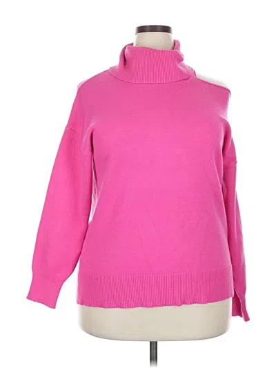 Pre-owned The Drop Turtleneck Sweater In Pink