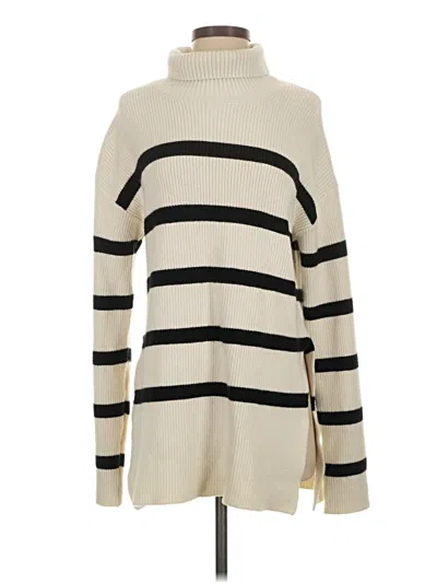 Pre-owned The Drop Turtleneck Sweater In White