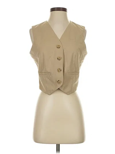 The Drop Vest In Brown