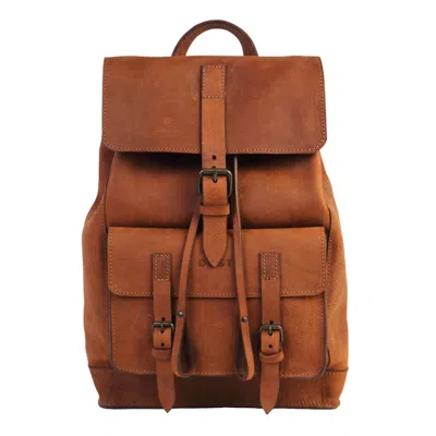 The Dust Company Mod 102 Backpack In Heritage Brown
