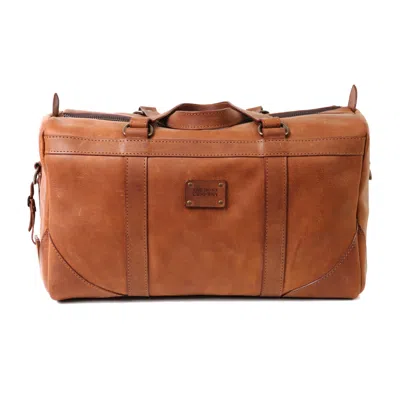 The Dust Company Mod 144 Duffel Bag In Heritage Brown