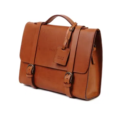 The Dust Company Women's Leather Briefcase Brown Mod 125