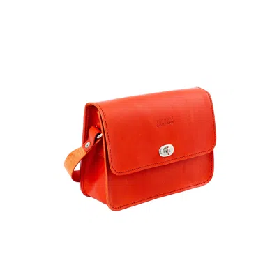 The Dust Company Women's Leather Crossbody Cuoio Red