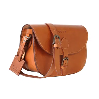 The Dust Company Women's Leather Hobo Bag In Cuoio Brown