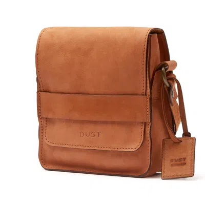 The Dust Company Women's Leather Messenger Heritage Brown Camden Collection