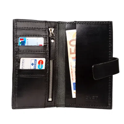 The Dust Company Women's Leather Wallet Black