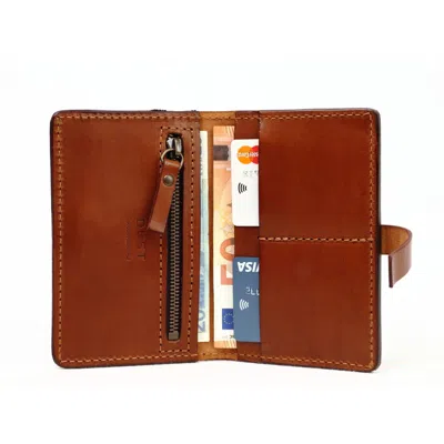 The Dust Company Women's Leather Wallet Cuoio Brown In Neutral