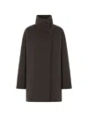 The Dynamis Studio Amsterdam Button-up Coat In Brown