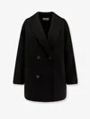 The Dynamis Studio Brooklyn Wool Coat In Black