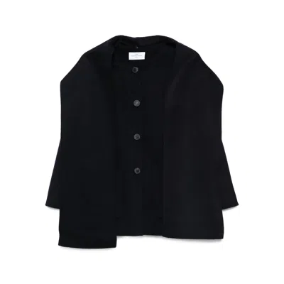 THE DYNAMIS STUDIO BUTTON-FASTENING WOOL JACKET