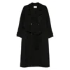 The Dynamis Studio Coats Black In Black