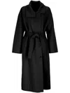 The Dynamis Studio Coats In Black