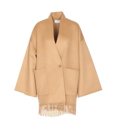 The Dynamis Studio Coats In Brown