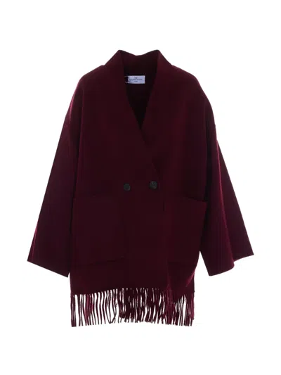 The Dynamis Studio Lyon Fringed Jacket In Brown