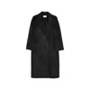 The Dynamis Studio Double-breasted Coat In Black