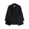 The Dynamis Studio Wool Coats In Black