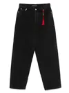 The Editor Denim Loose-fit Jeans In Black