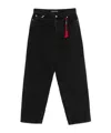 The Editor Denim Loose-fit Jeans In Black