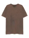 The Editor Cotton T Shirts In Brown
