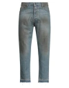 The Editor Man Jeans Blue Size 34 Cotton In Blue