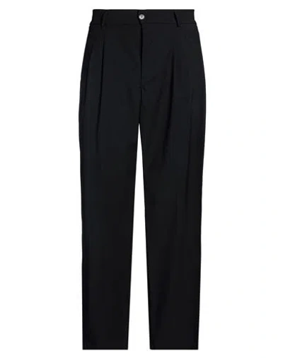 The Editor Man Pants Black Size 38 Polyester, Wool, Elastane