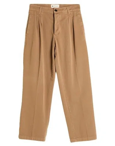 The Editor Man Pants Camel Size 32 Cotton In Brown