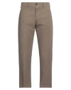 The Editor Man Pants Khaki Size 36 Cotton In Beige