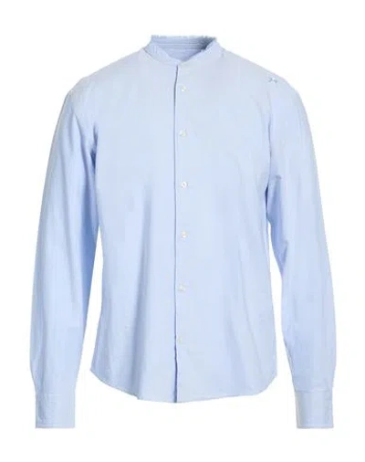 The Editor Man Shirt Sky Blue Size Xl Cotton