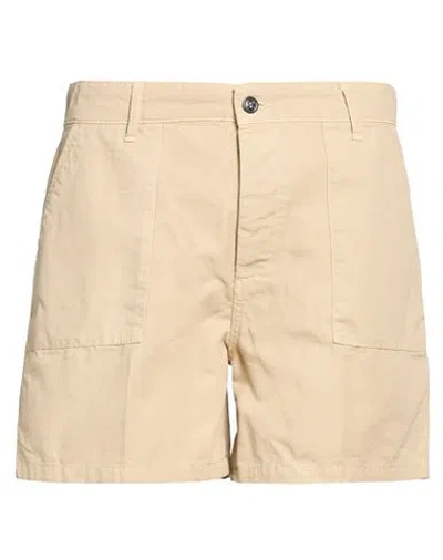The Editor Man Shorts & Bermuda Shorts Sand Size 28 Cotton In Beige