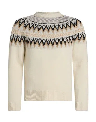 The Editor Man Sweater Off White Size L Wool In Neutral