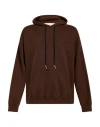 The Editor Man Sweatshirt Chocolate Brown Size L Cotton, Polyester In Brown
