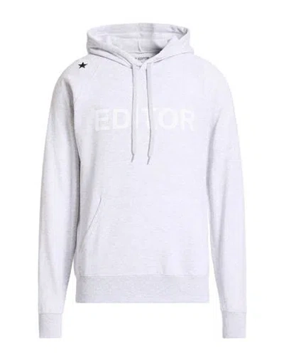 The Editor Man Sweatshirt Light Grey Size L Cotton, Polyester In Gray