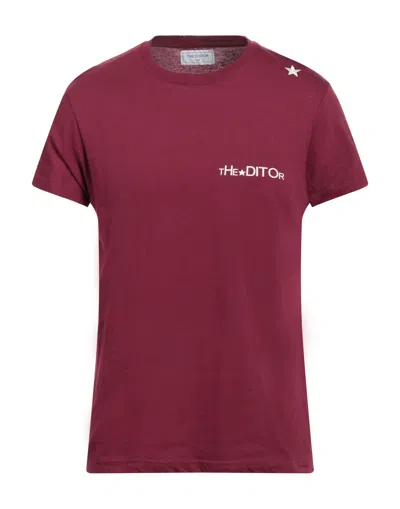 The Editor T-shirts In Red