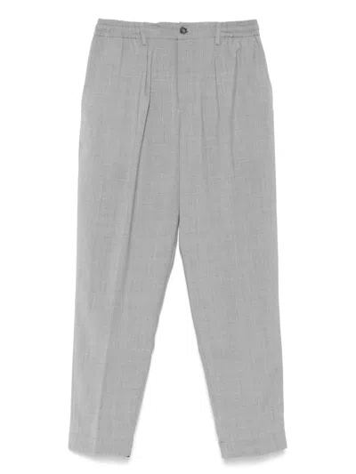 THE EDITOR MÉLANGE-EFFECT TROUSERS