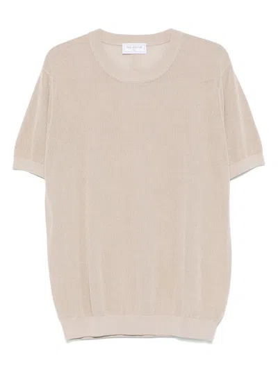 The Editor Open-knit T-shirt