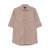 The Editor Striped Shirt In Multi