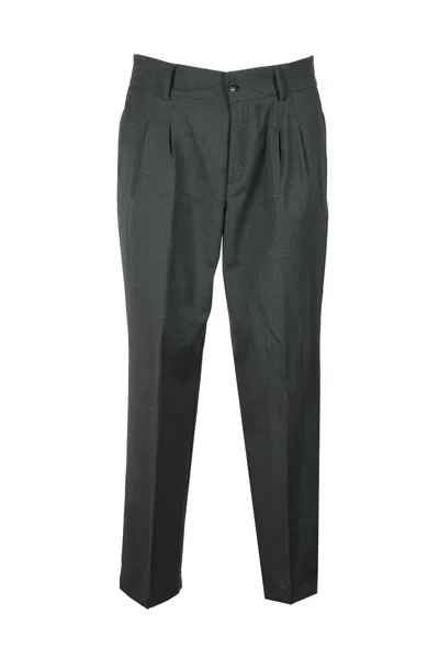The Editor Trousers - Grey In Gray