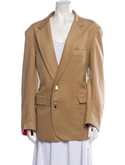 Pre-owned The Elder Statesman Blazer In Neutral