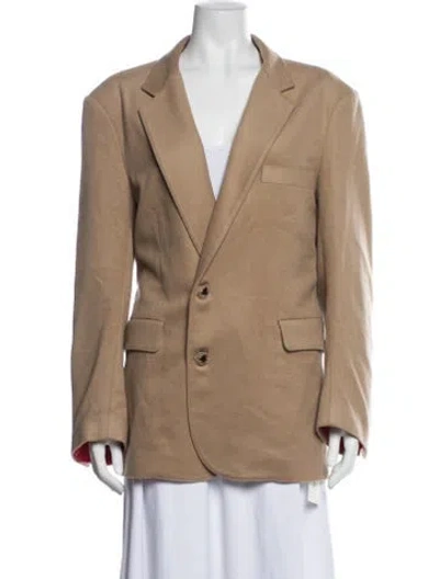 Pre-owned The Elder Statesman Blazer In Neutral