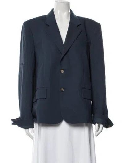 Pre-owned The Elder Statesman Blazer W/ Tags In Black