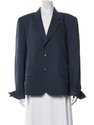 Pre-owned The Elder Statesman Blazer W/ Tags In Blue