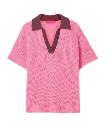 The Elder Statesman Bright Woven Cotton Shirt In Multi