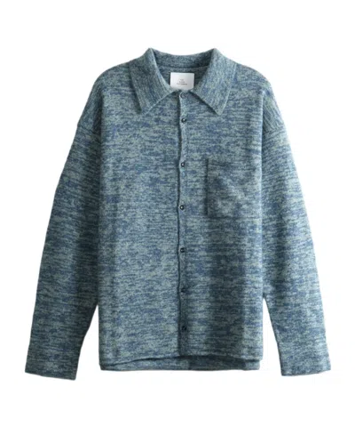The Elder Statesman Button-down Shirt In Blue