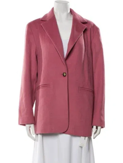 Pre-owned The Elder Statesman Cashmere Blazer In Pink