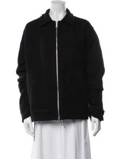 Pre-owned The Elder Statesman Cashmere Jacket In Black