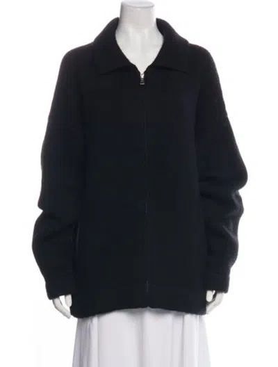 Pre-owned The Elder Statesman Cashmere Jacket In Blue