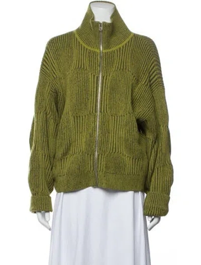 Pre-owned The Elder Statesman Cashmere Jacket In Green