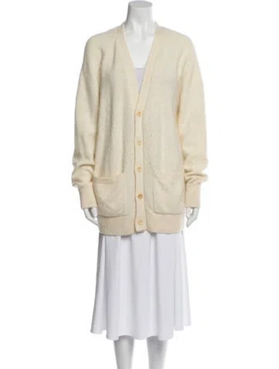 Pre-owned The Elder Statesman Cashmere Jacket In Neutral