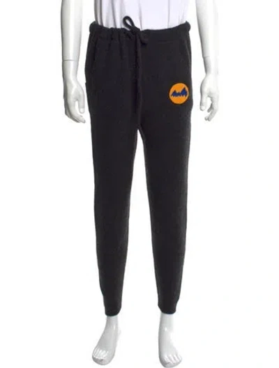 Pre-owned The Elder Statesman Cashmere Joggers W/ Tags In Black